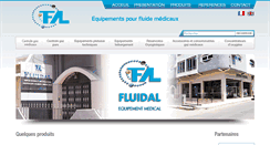 Desktop Screenshot of fluidal-medical.com